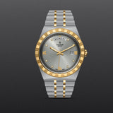 Buy Shop Tudor Royal Diamonds Automatic Grey Dial Two Tone Steel Strap Watch for Men - M28603-0002 USA Online