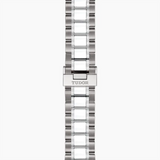 Buy Shop Tudor Style Automatic Black Dial Silver Steel Strap Watch for Men - M12710-0003 USA Online