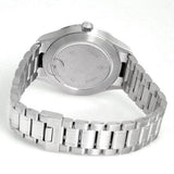 Buy Shop Tudor Style Automatic Black Dial Silver Steel Strap Watch for Men - M12710-0003 USA Online