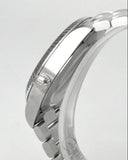 Buy Shop Tudor Style Automatic Black Dial Silver Steel Strap Watch for Men - M12710-0003 USA Online