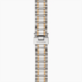 Buy Shop Tudor Style Automatic Diamonds Black Dial Two Tone Steel Strap Watch for Men - M12713-00011 USA Online