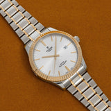 Buy Shop Tudor Style Automatic Silver Dial Two Tone Steel Strap Watch for Men - M12713-0003 USA Online