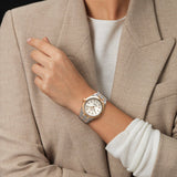 Buy Shop Breitling Chronomat 36 Mother of Pearl Dial Two Tone Steel Strap Watch for Women - U10380101A2U1 USA Online