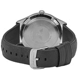 Buy Shop Emporio Armani Lambda Classic Quartz Black Dial Black Leather Strap Watch For Men - AR11020 USA Online