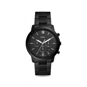 Buy Shop Fossil Neutra Chronograph Black Dial Black Steel Strap Watch for Men - FS5474 USA Online
