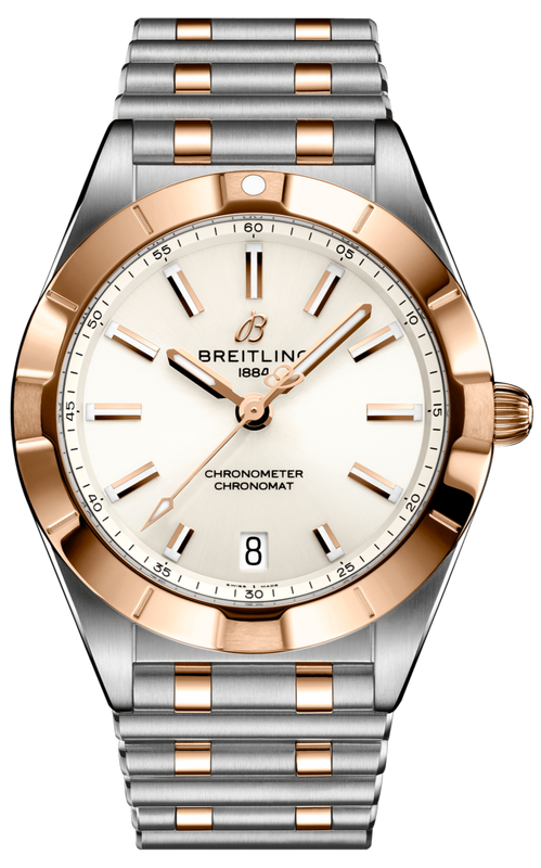 Buy Shop Breitling Chronomat 32 White Dial Two Tone Steel Strap Watch for Women - U77310101A1U1 USA Online