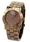 Buy Shop Marc Jacobs Amy Brown Dial Brown Steel Strap Watch for Women - MBM3119 USA Online