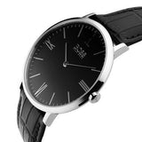 Buy Shop Hugo Boss Jackson Black Dial Black Leather Strap Watch for Men - 1513369 USA Online