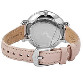 Buy Shop Fossil Jacqueline Blush Mother of Pearl Dial Pink Leather Strap Watch for Women - ES4151 USA Online