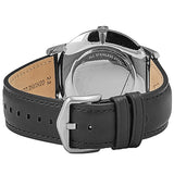 Buy Shop Fossil The Minimalist Three Hand Black Dial Black Leather Strap Watch for Men - FS5398 USA Online