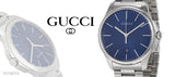 Buy Shop Gucci G Timeless Blue Dial Silver Steel Strap Watch For Men - YA126316 USA Online