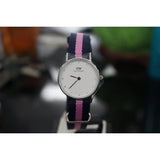 Buy Shop Daniel Wellington Classy Winchester White Dial Two Tone NATO Strap Watch For Women - DW00100073 USA Online
