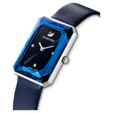 Buy Shop Swarovski Uptown Crystal Blue Dial Blue Leather Strap Watch for Women - 5547713 USA Online