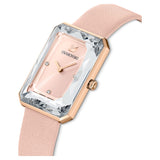 Buy Shop Swarovski Uptown Pink Dial Pink Leather Strap Watch for Women - 5547719 USA Online