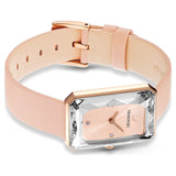 Swarovski Uptown Pink Dial Pink Leather Strap Watch for Women - 5547719