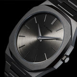 Buy Shop D1 Milano Ultra Thin Anthracite Gray Dial Gray Steel Strap Watch for Men - D1-UTBJ22 USA Online