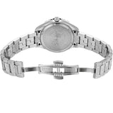 Buy Shop Versace Hellenyium Black Dial Silver Steel Strap Watch for Women - V12020015 USA Online