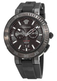 Buy Shop Versace V Extreme Chronograph Black Tone Dial Black Rubber Strap Watch for Men - VCN020017 USA Online