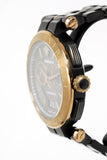 Buy Shop Versace Aion Chronograph Black Dial Grey Steel Strap Watch for Men - VBR050017 USA Online