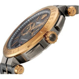 Buy Shop Versace Aion Chronograph Black Dial Grey Steel Strap Watch for Men - VBR050017 USA Online
