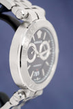 Buy Shop Versace Aion Chronograph Black Dial Silver Steel Strap Watch for Men - VBR080017 USA Online