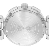 Buy Shop Versace Aion Chronograph Black Dial Silver Steel Strap Watch For Men - VE1D01019 USA Online