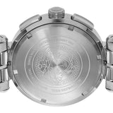 Buy Shop Versace Aion Chronograph Black Dial Silver Steel Strap Watch For Men - VE1D01019 USA Online
