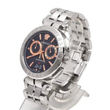 Buy Shop Versace Aion Chronograph Black Dial Silver Steel Strap Watch For Men - VE1D01019 USA Online