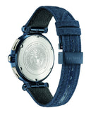 Buy Shop Versace Aion Chronograph Blue Dial Blue Leather Strap Watch for Men - VBR070017 USA Online