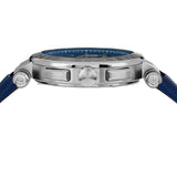 Buy Shop Versace Aion Chronograph Blue Dial Blue Leather Strap Watch for Men - VE1D01220 USA Online