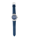 Buy Shop Versace Aion Chronograph Blue Dial Blue Leather Strap Watch for Men - VE1D01220 USA Online