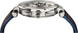 Buy Shop Versace Aion Chronograph White Dial Brown Leather Strap Watch for Men - VBR010017 USA Online