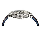 Buy Shop Versace Aion Chronograph White Dial Brown Leather Strap Watch for Men - VBR010017 USA Online