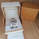 Buy Shop Versace Aion Chronograph White Dial Silver Steel Strap Watch for Men - VBR040017 USA Online