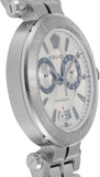 Buy Shop Versace Aion Chronograph White Dial Silver Steel Strap Watch for Men - VBR040017 USA Online