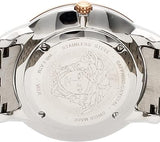 Buy Shop Versace Audrey Quartz Blue Dial Two Tone Steel Strap Watch for Women - VELR00619 USA Online