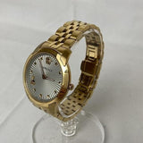 Buy Shop Versace Audrey Quartz Grey Dial Gold Steel Strap Watch for Women - VELR00719 USA Online
