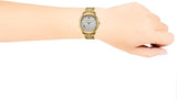 Buy Shop Versace Audrey Quartz Grey Dial Gold Steel Strap Watch for Women - VELR00719 USA Online