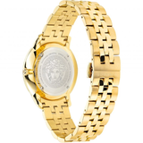 Buy Shop Versace Audrey Quartz Grey Dial Gold Steel Strap Watch for Women - VELR00719 USA Online