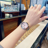 Buy Shop Versace Audrey Quartz Pink Dial Silver Steel Strap Watch for Women - VELR00419 USA Online
