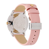 Buy Shop Versace Audrey Quartz White Dial Pink Leather Strap Watch for Women - VELR00119 USA Online
