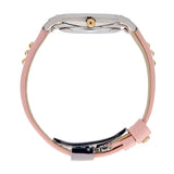 Buy Shop Versace Audrey Quartz White Dial Pink Leather Strap Watch for Women - VELR00119 USA Online