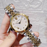 Buy Shop Versace Audrey Quartz White Dial Two Tone Steel Strap Watch for Women - VELR00519 USA Online