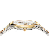 Buy Shop Versace Audrey Quartz White Dial Two Tone Steel Strap Watch for Women - VELR00519 USA Online