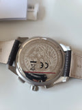 Buy Shop Versace Casual Chronograph Grey Dial Brown Leather Strap Watch for Men - VERG001-18 USA Online