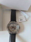 Buy Shop Versace Casual Chronograph Grey Dial Brown Leather Strap Watch for Men - VERG001-18 USA Online