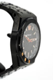 Buy Shop Versace Chain Reaction Quartz Black Dial Black Steel Strap Watch for Men - VEDY00719 USA Online
