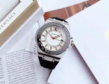 Buy Shop Versace Chain Reaction Quartz White Dial Black Rubber Strap Watch for Men - VEDY00219 USA Online