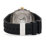 Buy Shop Versace Chain Reaction Quartz White Dial Black Rubber Strap Watch for Men - VEDY00219 USA Online