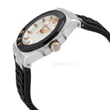 Buy Shop Versace Chain Reaction Quartz White Dial Black Rubber Strap Watch for Men - VEDY00219 USA Online